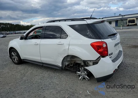 2012 Chevrolet Equinox Lt из США, поврежденный, VIN 2GNALPEK7C6167991